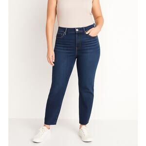 Old Navy Curvy High-Waisted OG Straight Ankle Jeans